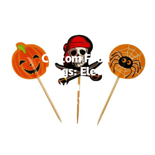 Custom Food Flags: Elevate Your Party Style!