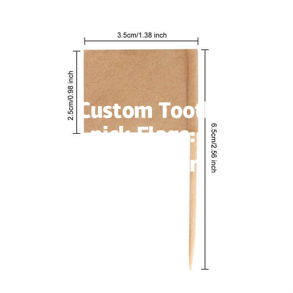 Custom Toothpick Flags: Perfect for Parties!